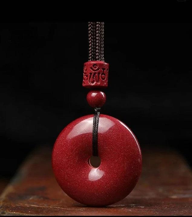 Cinnabar jewelry for wealth attraction  